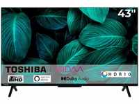 Toshiba 43QV2463DA QLED-Fernseher (108 cm/43 Zoll, 4K Ultra HD, Smart-TV)