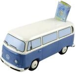 VW Collection by BRISA Spardose Volkswagen Sparschwein im T2 Bulli Bus Design,