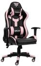 Hyrican Gaming-Stuhl "Striker Copilot" schwarz/pink, Kunstleder, ergonomischer