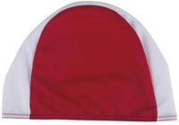 Fashy Badekappe Fashy - Badehaube Badekappe Sporthaube Damen Herren Rot Wei&szlig; 3241-04