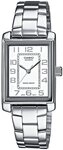 CASIO TIMELESS COLLECTION Quarzuhr LTP-1234PD-7BEG, Armbanduhr, Damenuhr, analog,