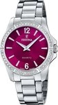 Festina Quarzuhr Mademoiselle F20593/2, Armbanduhr, Damenuhr, Edelstahlarmband