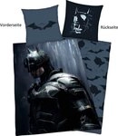 Batman Wendebettw&auml;sche Batman, Renforc&eacute;, 2 teilig, mit tollem Motiv