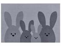 Hanse Home Printy Bunny Family 40x60cm grau
