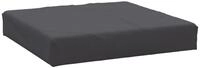 vidaXL Sitzauflage Palettenkissen Anthrazit 60x60x6 cm Oxford-Gewebe, (1 St)
