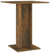 vidaXL Esstisch, Bistrotisch R&auml;uchereiche 60x60x75 cm Holzwerkstoff