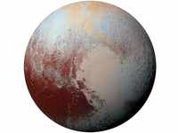 Komar Dots Fototapete rund Pluto