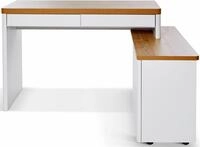 Jahnke Eckschreibtisch LIBRE C 155 E (1-St), wechselseitig montierbar, Breite...