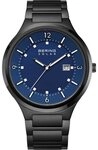 Bering Quarzuhr Bering 14442-727 Herrenuhr Slim-Solar 42mm 5ATM Bering 14442-727