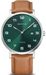 Bering Quarzuhr Bering Titanium silber geb&uuml;rstet 18640-568 18640-568,...