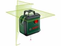 BOSCH Punkt- und Linienlaser AdvancedLevel 360, Kreuzlinien-Laser - im Karton