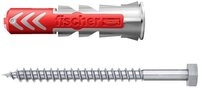 Fischer D&uuml;bel-Set Fischer 538258 DUOPOWER 12x60 S LD 2-Komponenten-D&uuml;bel 60...