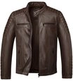Amaci&Sons Lederjacke Ventura Lederjacke Echtleder Herren Biker Zipper Jacke