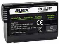 ayex EN-EL15C Leistungsstarker Akku zB Z8 Z7 Z6 D7000 D600 D750 D800E V1...