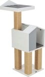 TRIXIE Kratzbaum BE NORDIC&nbsp;Kratzbaum&nbsp;Jonte - grau/wei&szlig; - 115 cm
