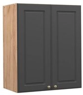 Vicco H&auml;ngeschrank Fame-Line, Anthrazit-Gold/Goldkraft Eiche, 60 cm (1-St)