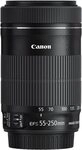 Canon EF-S 55-250mm f/4-5.6 IS STM Zoomobjektiv, (Passend f&uuml;r Canon EOS EF-S System