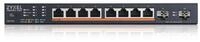 Zyxel XMG1915-10EP 8-Port 2.5GbE, 2 SFP+, 8x PoE++ 802.3 bt Netzwerk-Switch