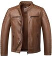 Amaci&Sons Lederjacke Ventura Lederjacke Echtleder Herren Biker Zipper Jacke