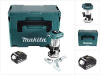 Makita Oberfr&auml;se DRT 50 M1J Akku Multifunktionsfr&auml;se brushless 18V + 1x Akku 4,0 Ah