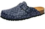 Lico Clog Bioline Clog Print Clog blau|grau 36 EU
