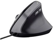 Trust USB-A Ergonomische Maus 25144 M&auml;use (Ergonomisch, Ger&auml;uscharme Tasten,