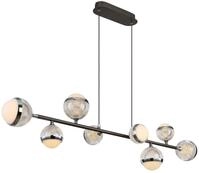 GLOBO LIGHTING LED Pendelleuchte UNTSY, LED fest integriert,