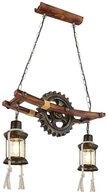 GLOBO LIGHTING H&auml;ngeleuchte, Leuchtmittel nicht inklusive, Steampunk Lampe