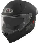 KYT Motorradhelm R2R Plain Helm, Pinlock, Ratschenverschluss, Spoiler, ECE 22.06