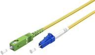 Goobay Glasfaserkabel (FTTH) Singlemode (OS2) Yellow Gelb (Simplex) 05 m Lich