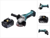 Makita Winkelschleifer DGA 452 M1 Akku Winkelschleifer 18 V 115 mm + 1x Akku 4,0 Ah -