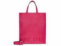 Liebeskind Berlin Shopper Paper Bag M Logo Carter Lemonade Pink