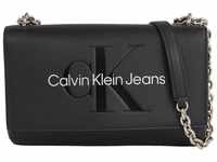 Calvin Klein Jeans Umhängetasche SCULPTED EW FLAP CONV25 MONO, mit...
