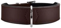 Hunter Tierbedarf Hunde-Halsband Halsband Basic braun/schwarz