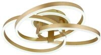 GLOBO LIGHTING Deckenleuchte HERWIG, LED fest integriert, Deckenleuchte Gold,...