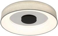 GLOBO LIGHTING LED Deckenleuchte TERPSA, Bluetooth, Dimmfunktion, Fernbedienung,