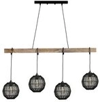 GLOBO LIGHTING H&auml;ngeleuchte HERMI II, ohne Leuchtmittel, H&auml;ngeleuchte f&uuml;r