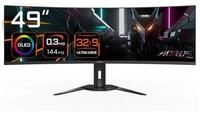 Gigabyte AORUS CO49DQ Curved-Gaming-OLED-Monitor (124,4 cm/49 ", 5120 x 1440 px,