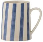 Bloomingville Tasse Bloomingville Begonia Becher, Blau, 440 ml, Steingut