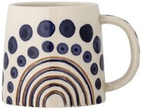 Bloomingville Tasse SHAMA, Sp&uuml;lmaschinenfest, handbemalt