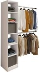 VCM Kleiderschrank Kleiderregal Dacho III B. 40 x H. 194 x T. 40 cm