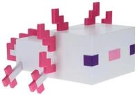 Paladone Dekolicht Minecraft Axolotl Lampe, LED fest integriert, verschiedene