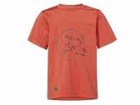 VAUDE T-Shirt Kids Solaro T-Shirt II (1-tlg) Green Shape rot 92VAUDE