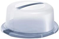 ROTHO Tortenglocke Kuchenbeh&auml;lter COOL & FRESH, Blau, B 38 x T 34 cm, Haube mit