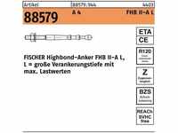 Fischer FHB II-A L M12 x 100/25 A4 Highbond-Ankerstange 125x14 (506898)