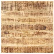 vidaXL Tischplatte Tischplatte Massivholz 25-27 mm 70x70 cm (1 St)