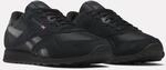 Sneaker REEBOK CLASSIC "CLASSIC NYLON", Herren, Gr. 45, schwarz, Leder, Textil,