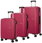 American Tourister&reg; Trolleyset 3 PC Set A, 4 Rollen, (Set, 3 tlg)