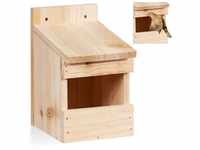 Relaxdays Wooden Rockhouse Nesting Box (10028875)