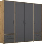 rauch Dreht&uuml;renschrank Kleiderschrank Schrank Garderobe W&auml;scheschrank VOYAGER (in 3